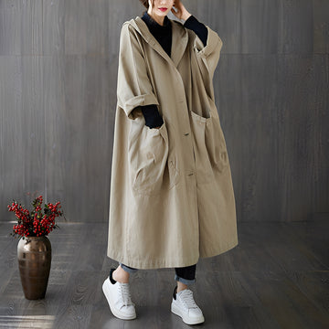 Cynthia - Long manteau imperméable pour femmes