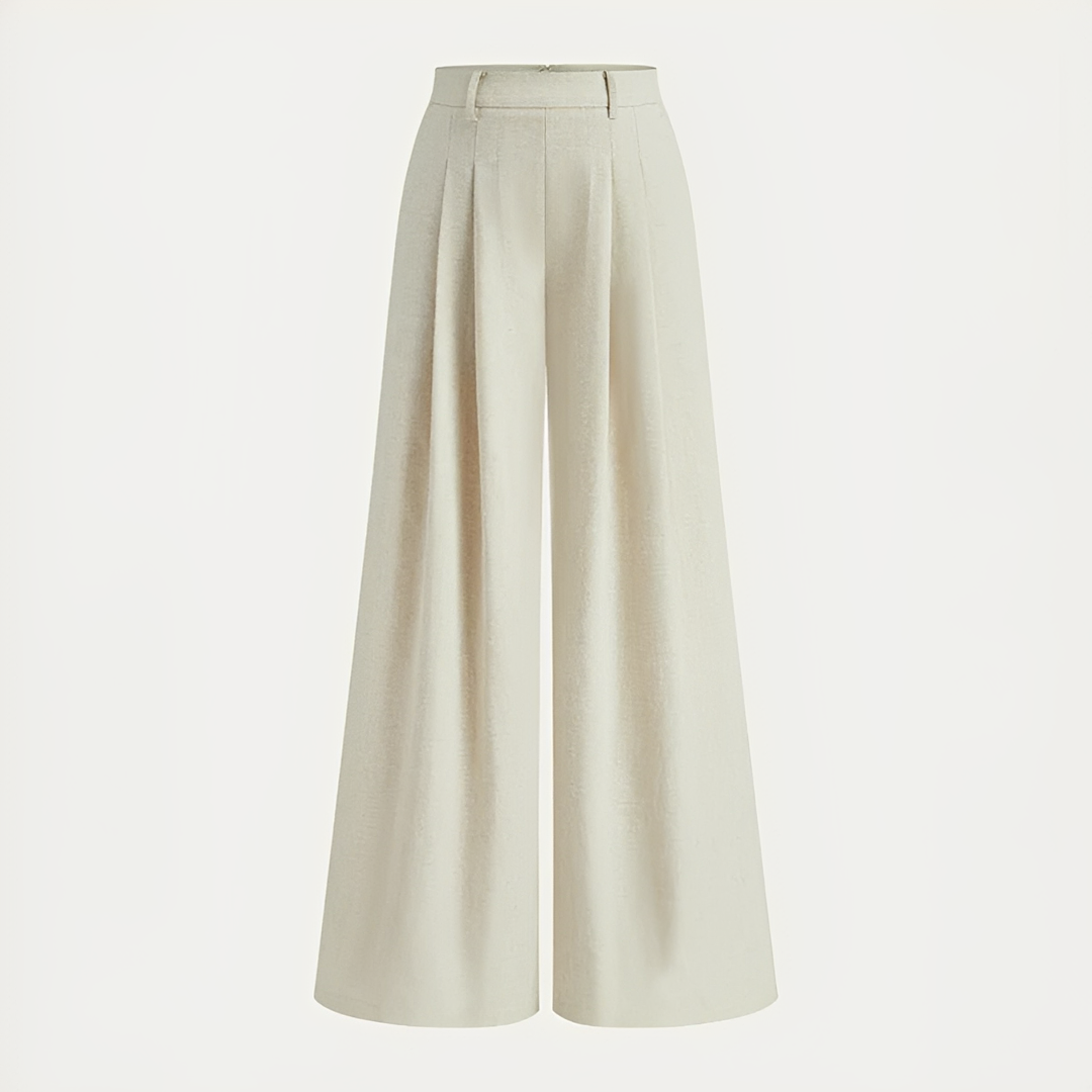 Brylee - Pantalon Décontracté à Jambes Larges