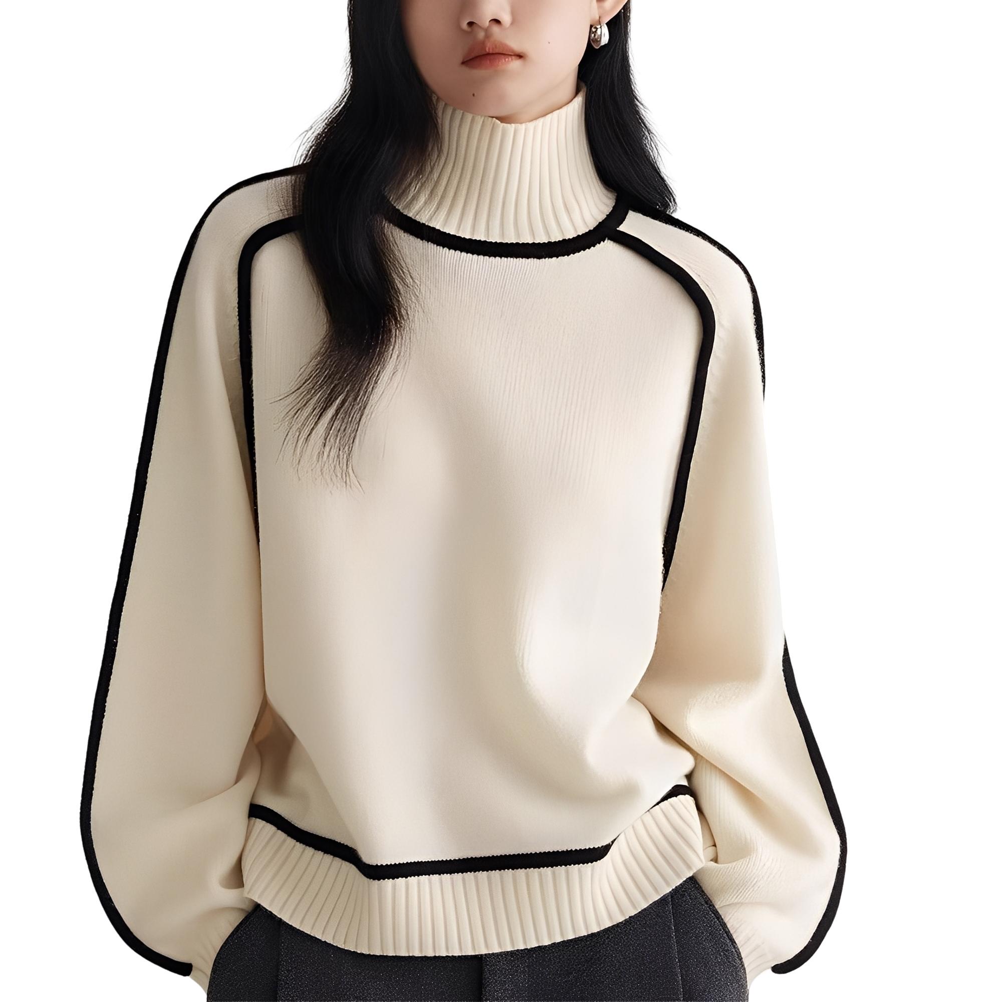 Hadyn - Pull Élégant et Doux pour Femme