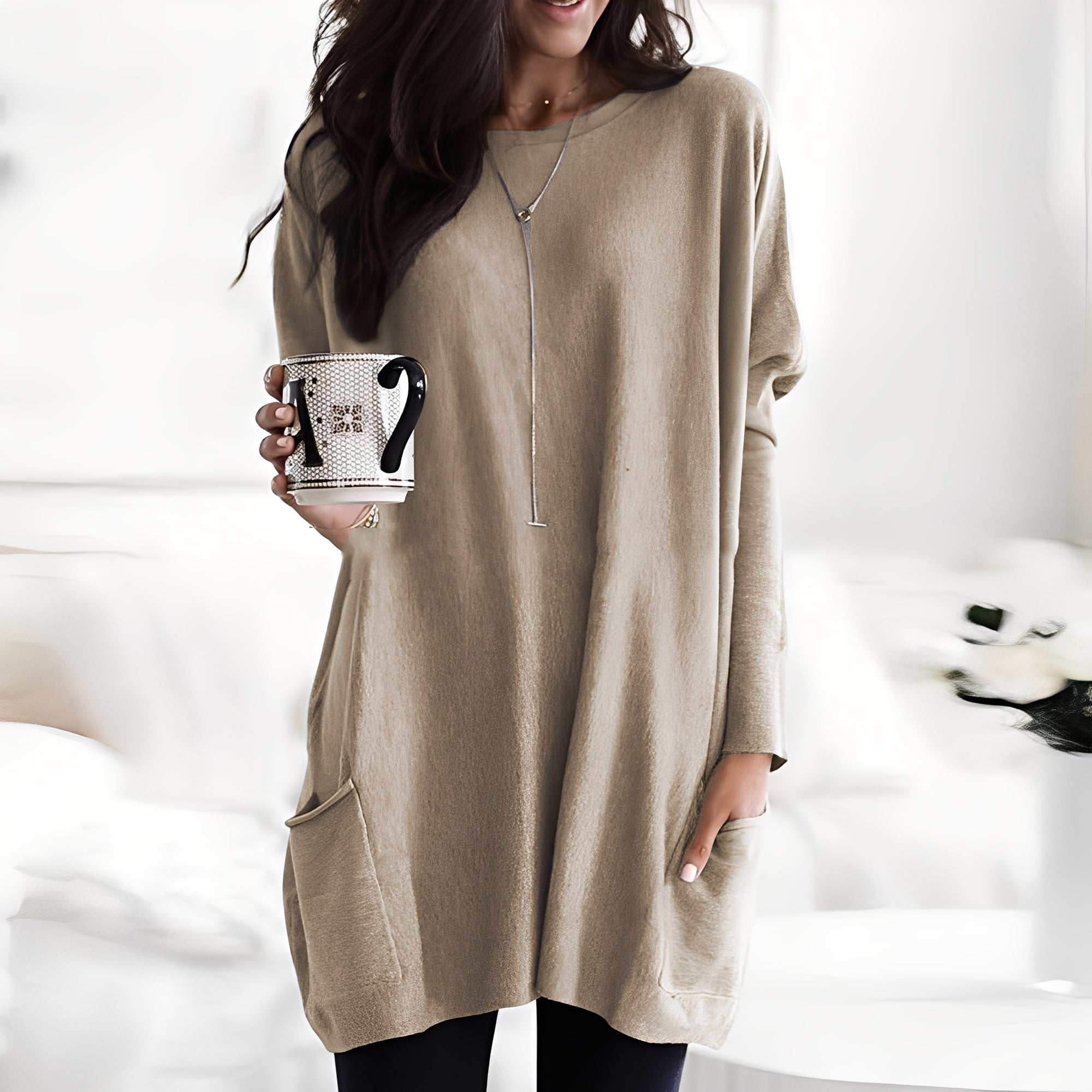 Diane - Pull à manches longues tendance pour femmes
