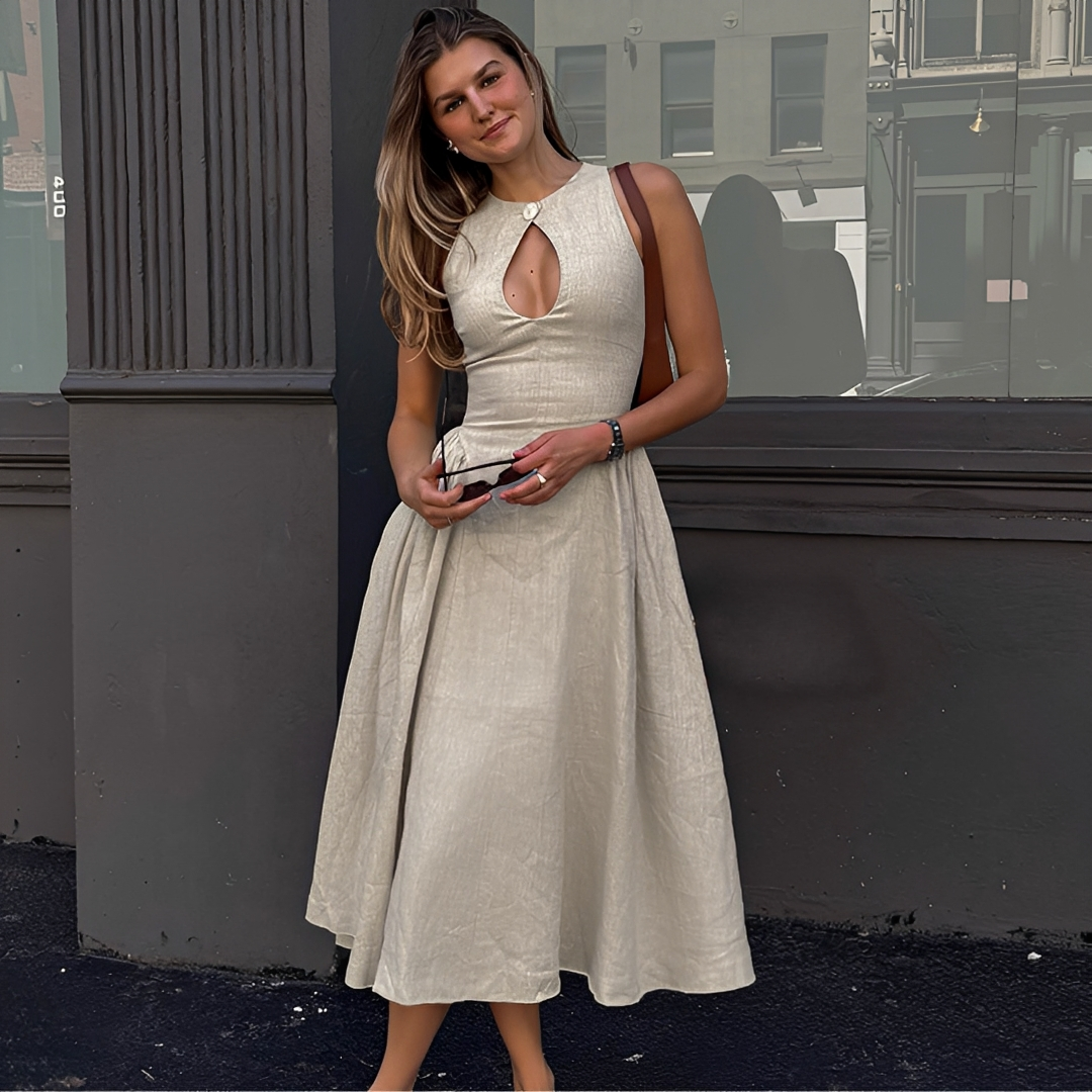 Chelou - Robe Maxi Plissée
