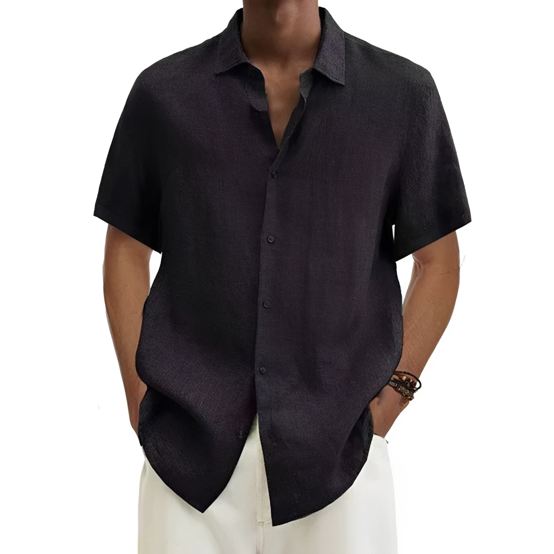 Aamon - Chemise d'été respirante pour homme