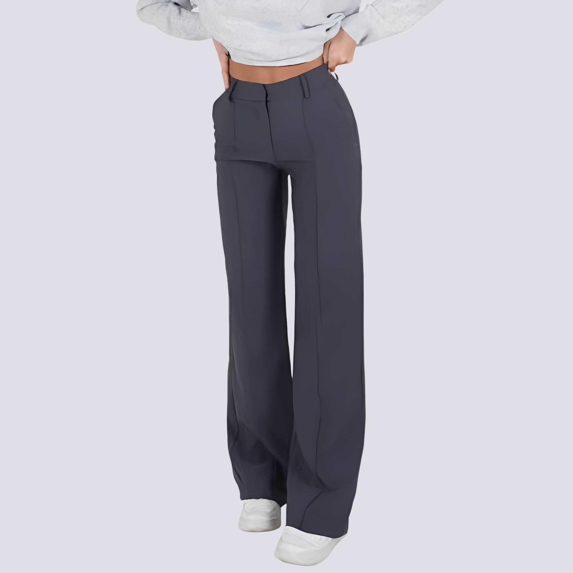 Herbie - Pantalon Relax Taille Haute