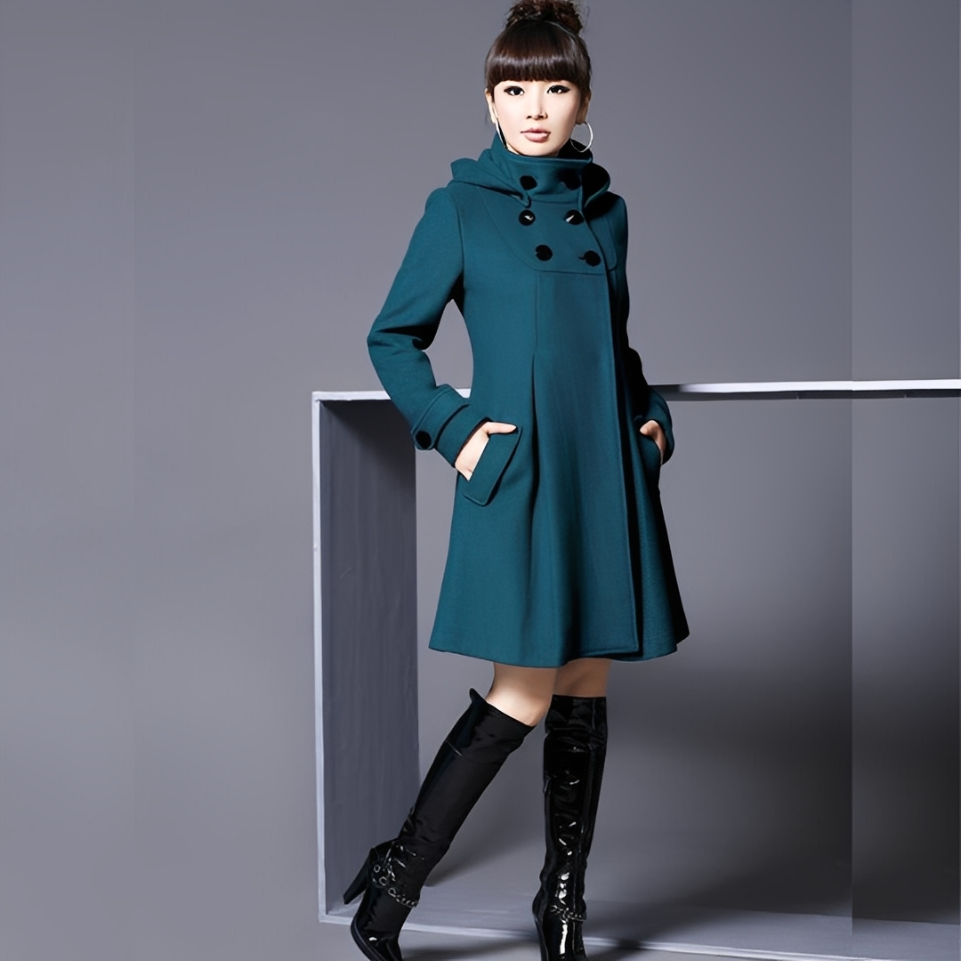 Perrine - Elegant jacket with side pockets for women