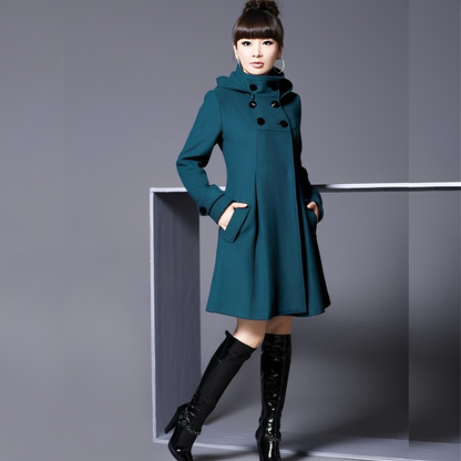 Perrine - Elegant jacket with side pockets for women