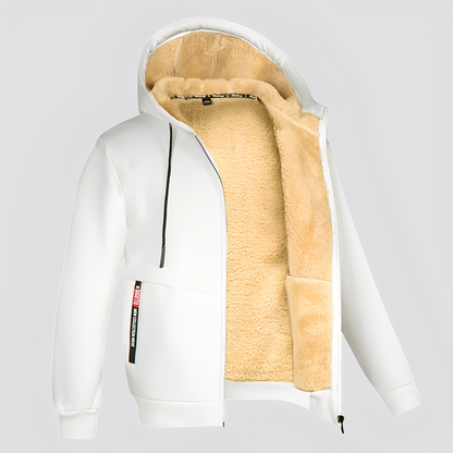 Waldo - Sobre, avec sweat à capuche en polaire pour hommes