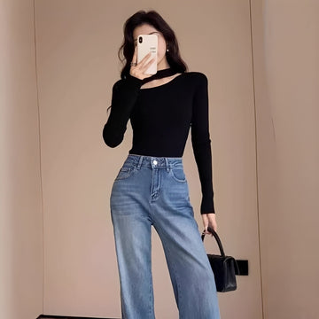 Kiarra - Haut chic avec asymétrie