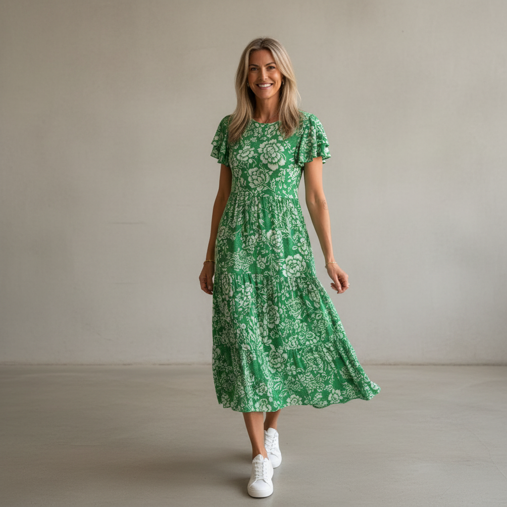 Paige - Robe Midi Fluide