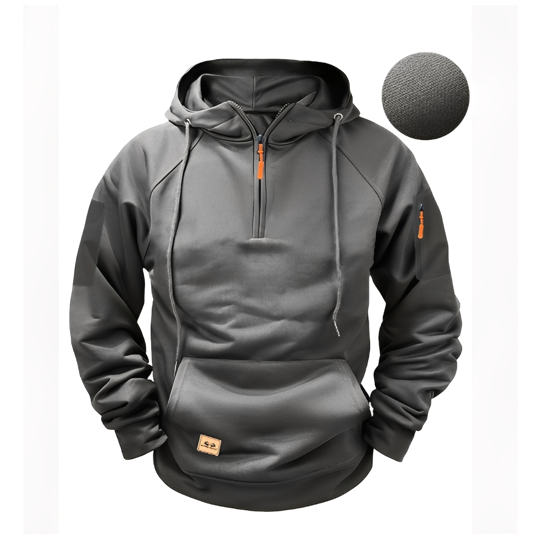 Gildas - Casual hooded jacket for men