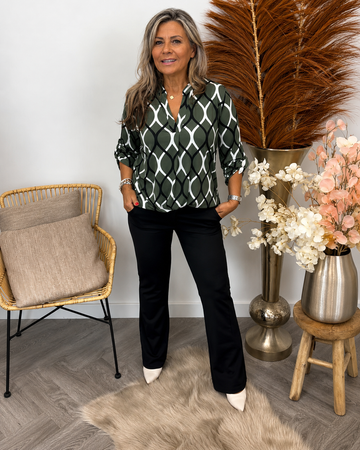 Brigitta - Blouse Élégante et Stylée