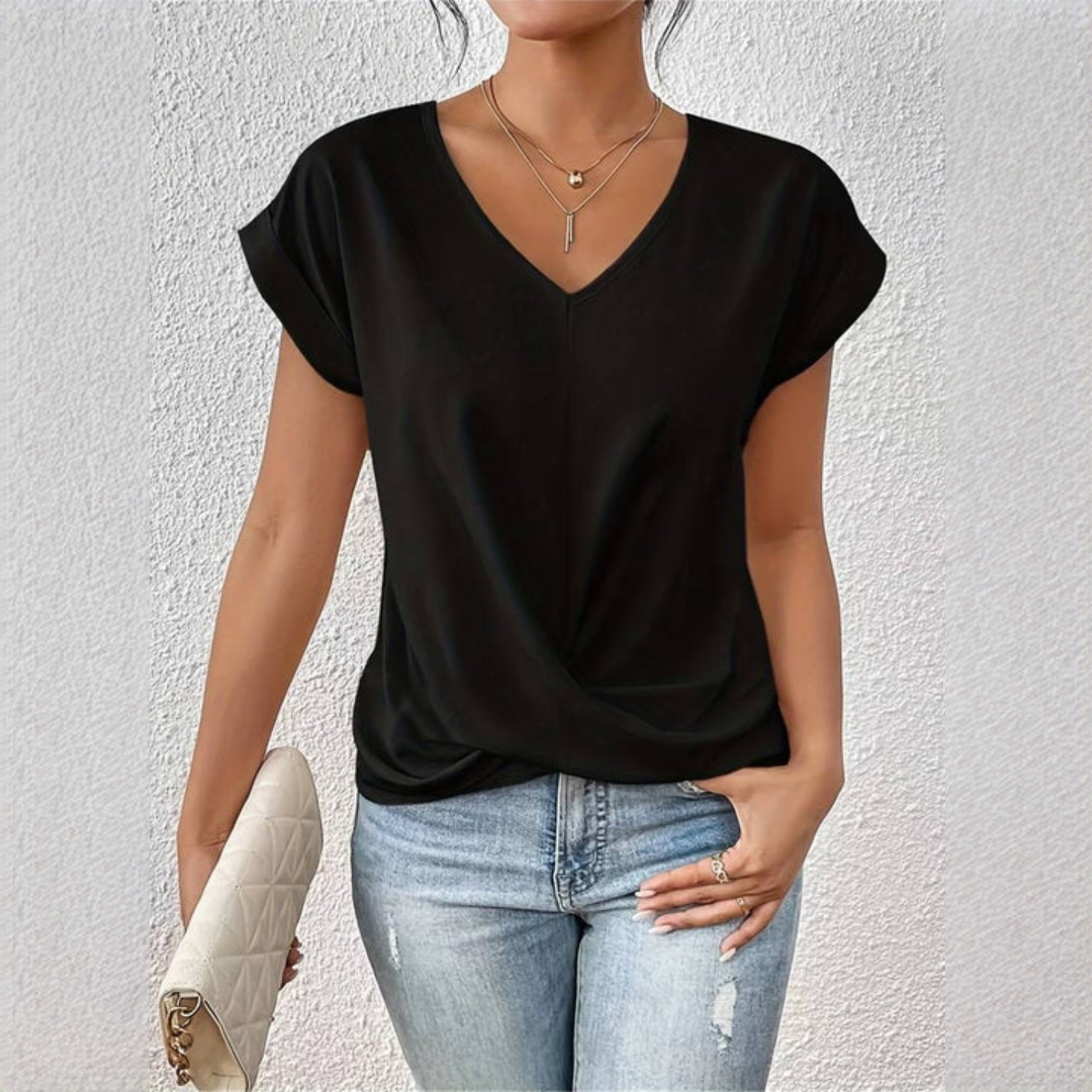 Jayva - T-shirt d'été élégant pour femmes