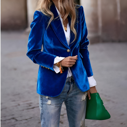 Lyliane - Klassische legere Damenjacke mit Knöpfen