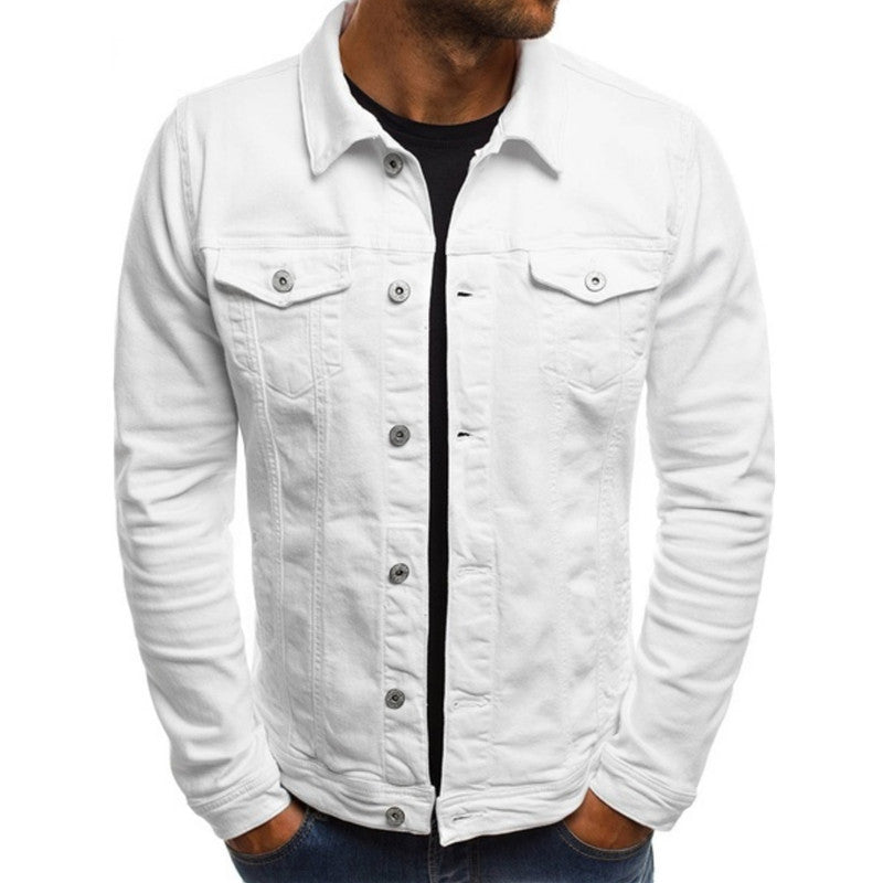 Roland – Veste décontractée en jean pour homme