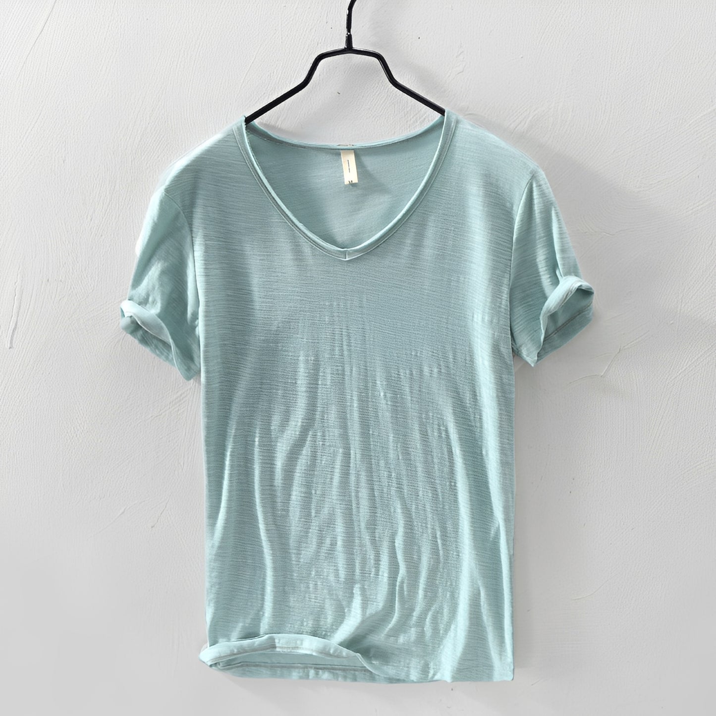 Lardo - einfarbiges atmungsaktives Herren-T-Shirt