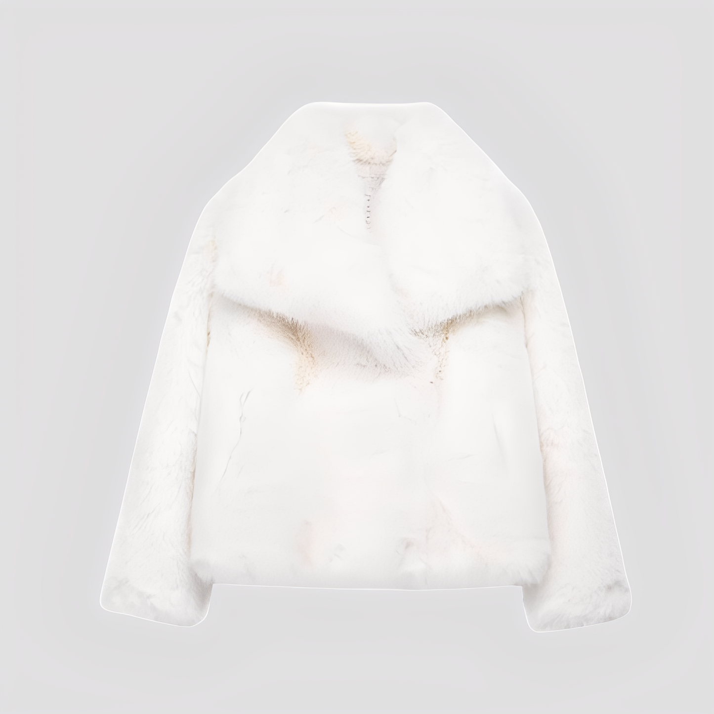 Jennifer - Elegant and fashionable jacket in imitation fur for women