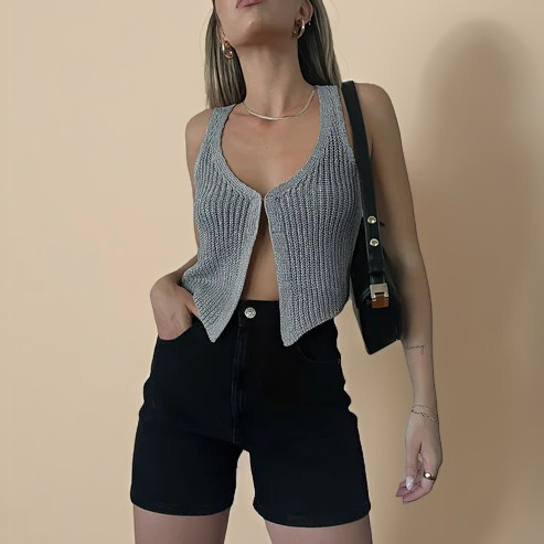 Evangeline - Gilet Distingué et Classique