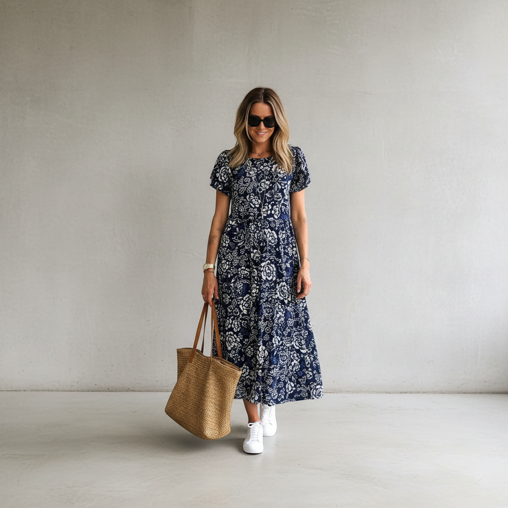 Paige - Robe Midi Fluide