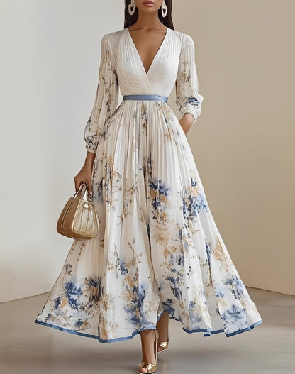 Jane - Elegantes Kleid mit Blumenmuster für Damen