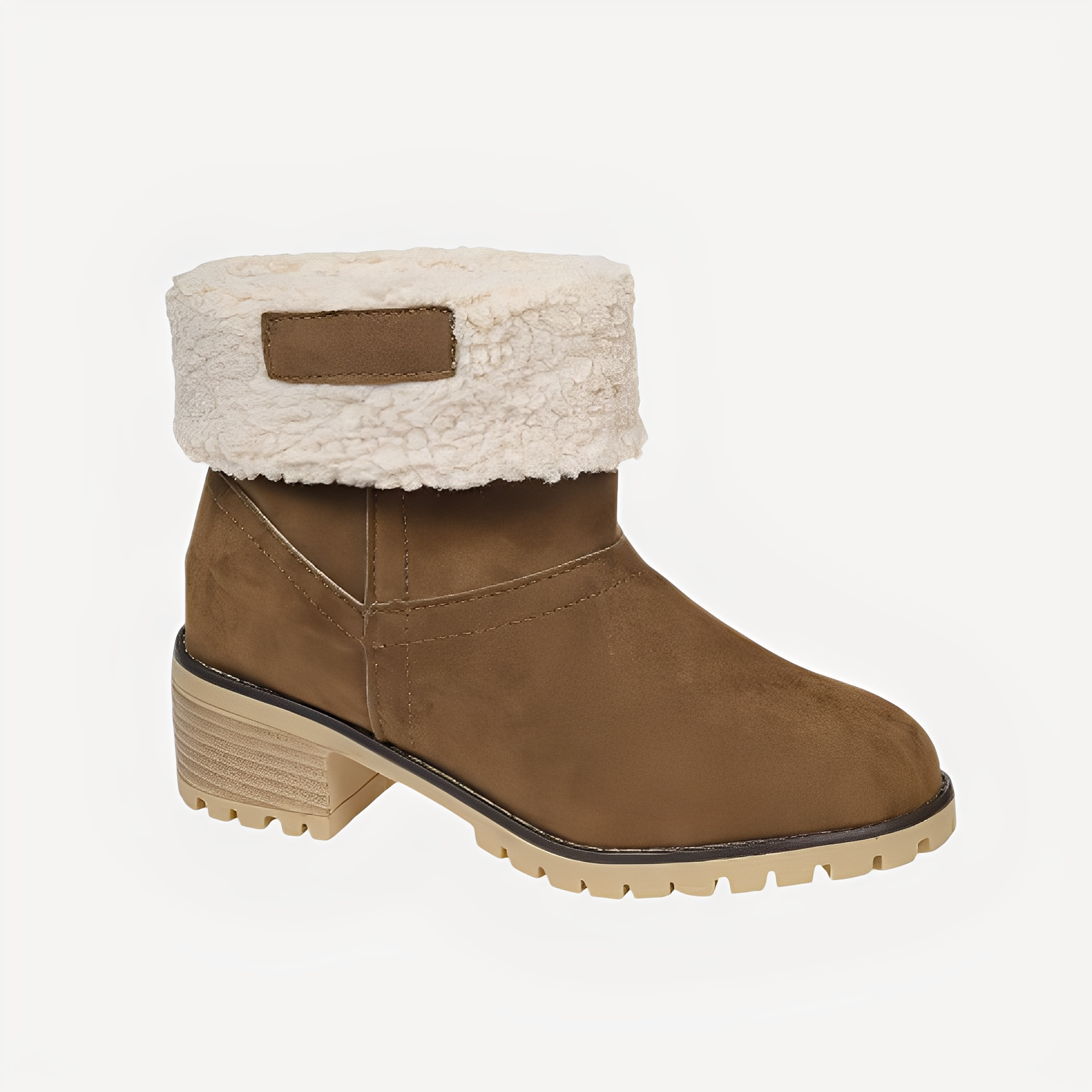 Claudia - Bottes d'hiver élégantes et chaudes à talons pour femmes