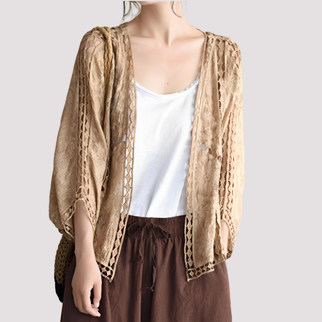 Connie - Cardigans stylés avec découpes pour femmes