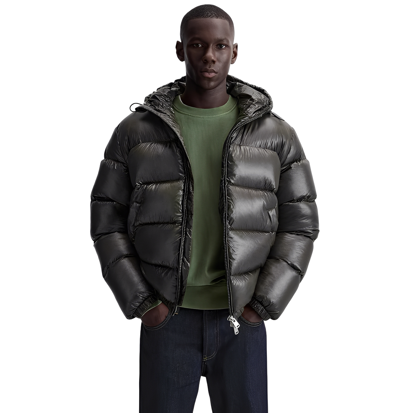 Darrel - Élégant manteau en doudoune avec capuche pour femmes