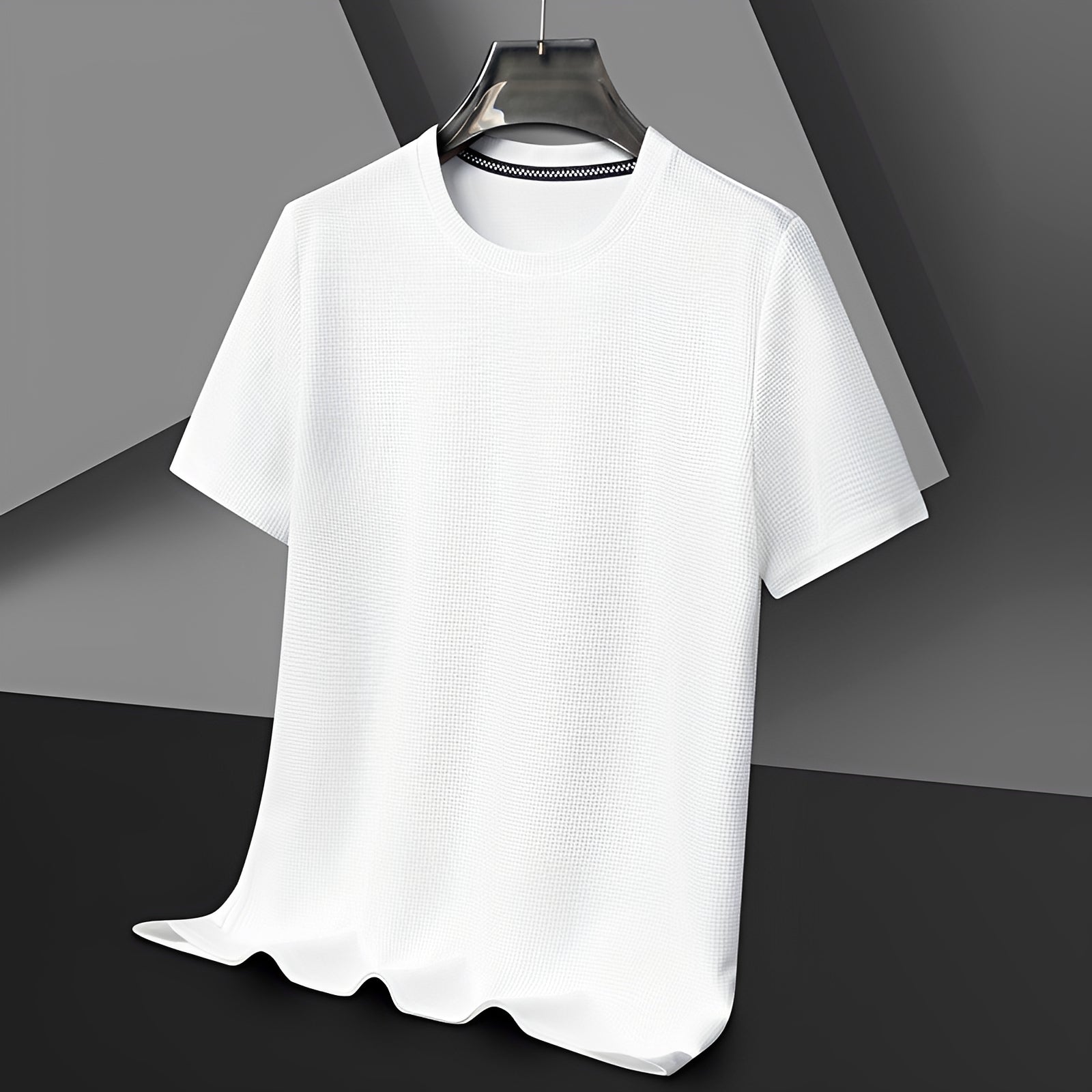 Jed - T-Shirt avec Texture Décontracté