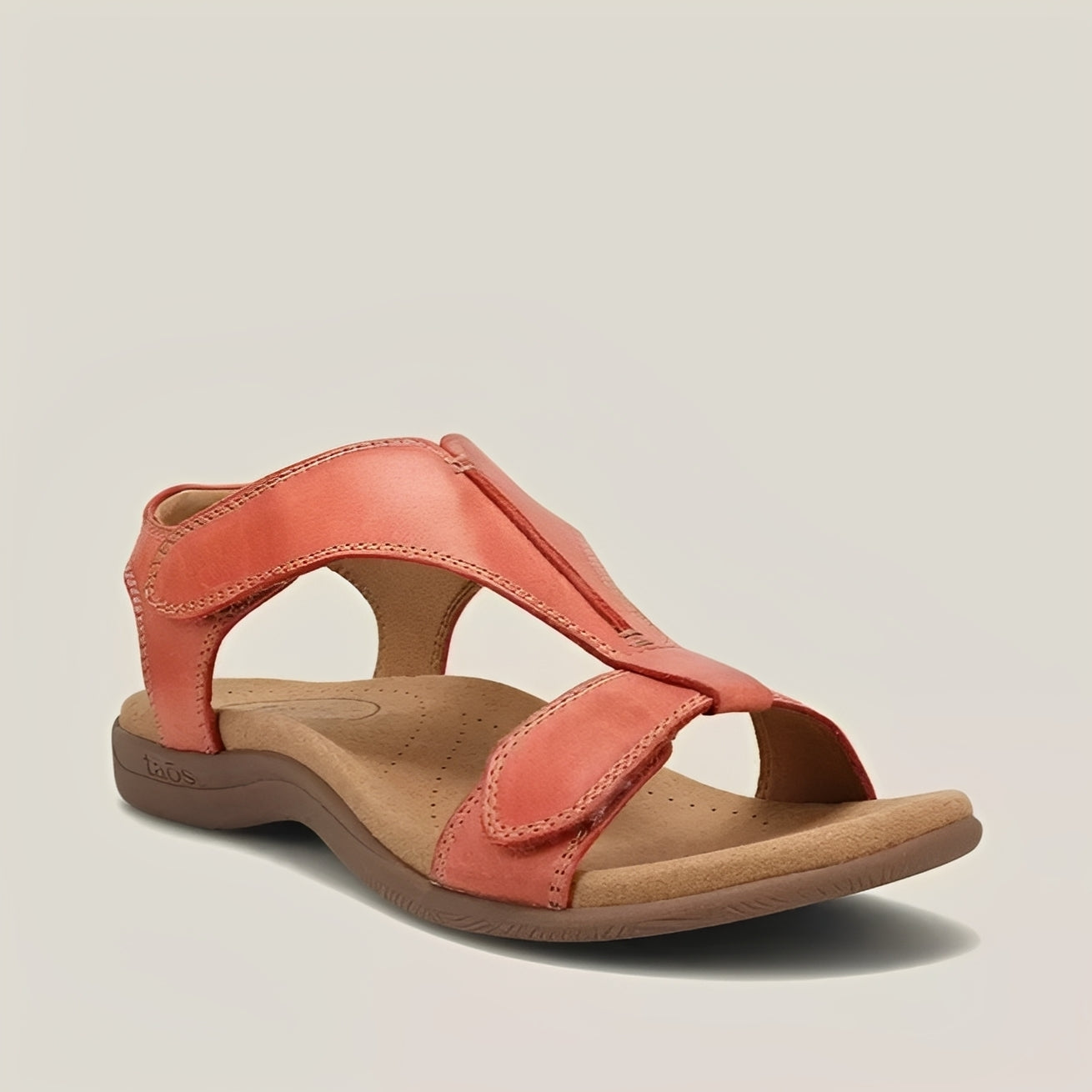 Sharon - Sandales à plateforme avec sangle Velcro