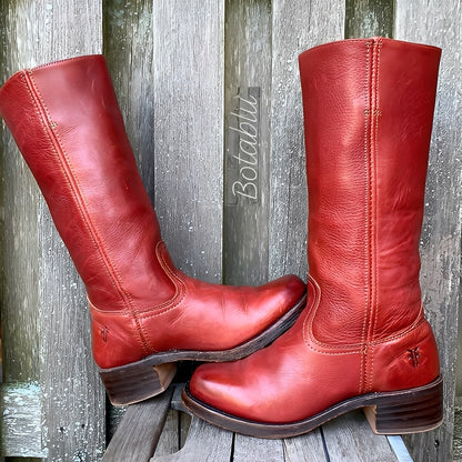 Lauryne - Stiefel aus Leder mit hohen Absätzen für Damen