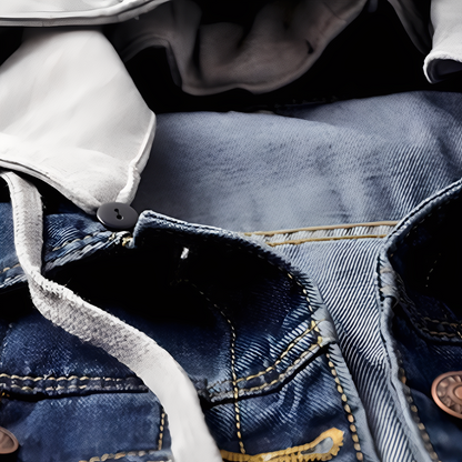 Karolyn - Élégante veste en jean avec capuche pour femmes