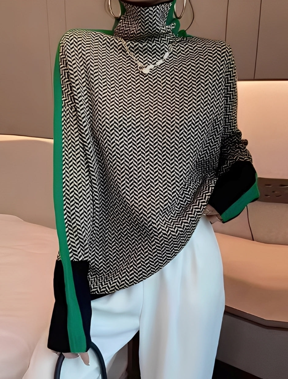 Bryony - Pull élégant à col roulé pour femmes