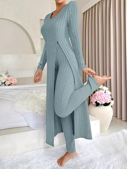 Lisabet - Elegantes Set aus feinem Strick für Damen