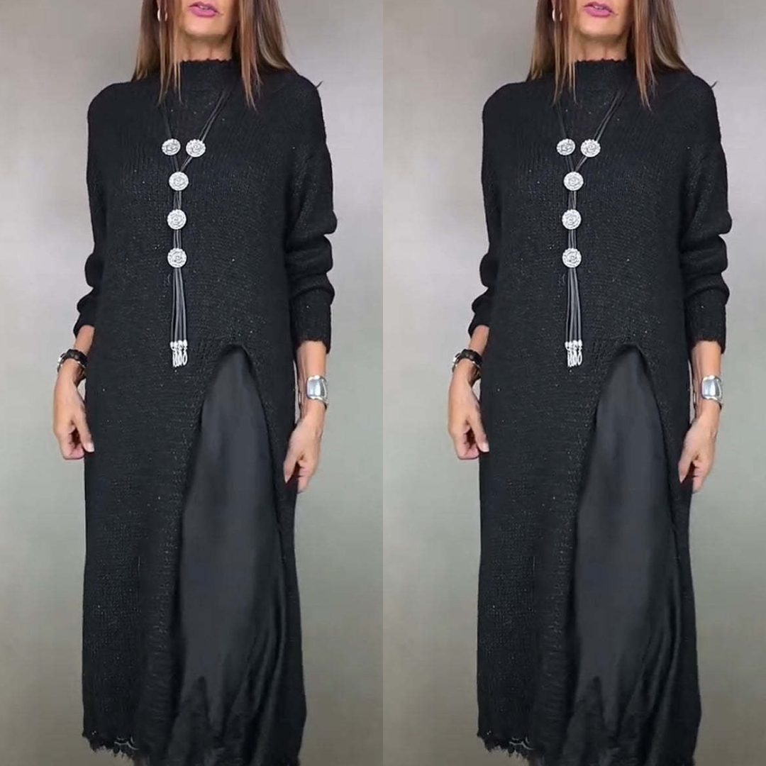 Fanny - Elegant sweater and dress set for women