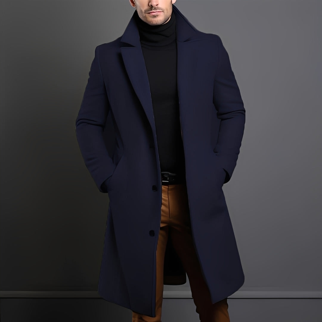 Erik – Manteau long d'hiver pour hommes