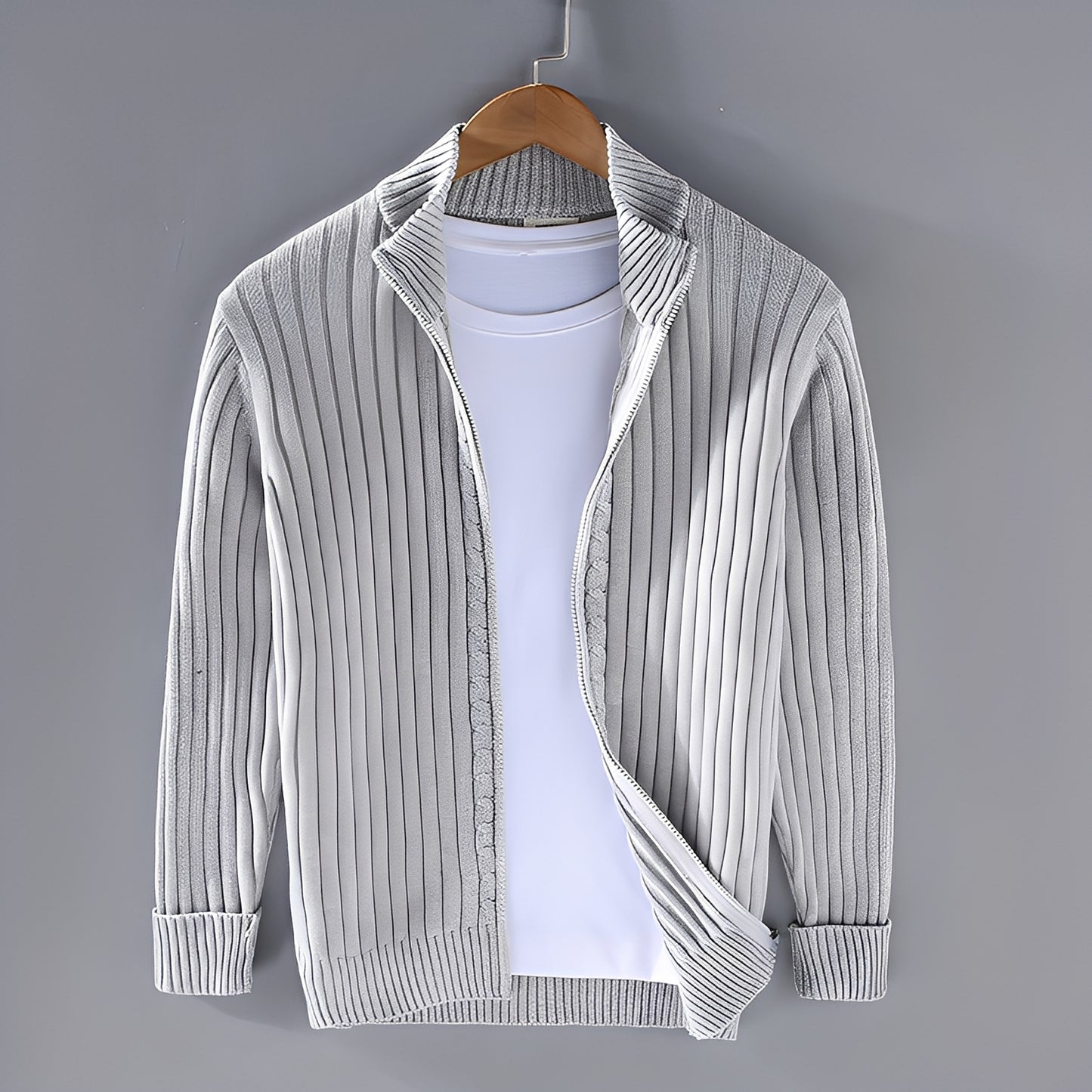 Jacquy - Modern knitted jacket for men
