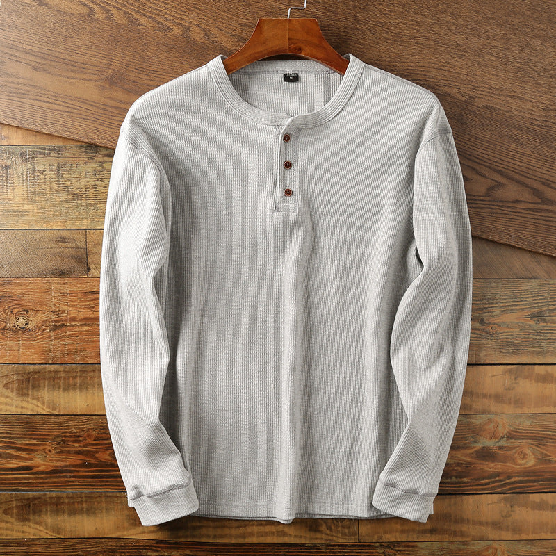 Samuel - Chemise longue vintage en maille pour homme