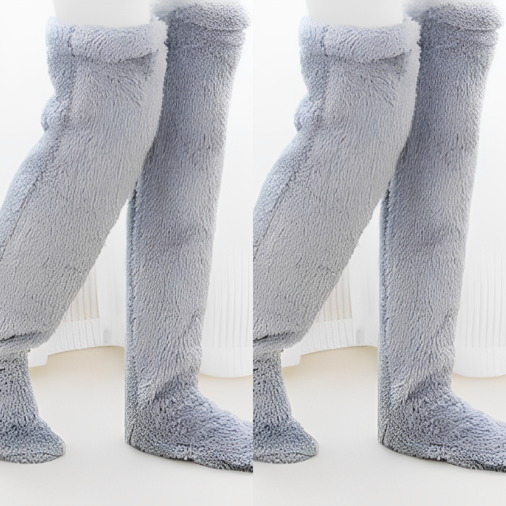 Camellia - Chaussettes longues et chaudes d'hiver pour femmes