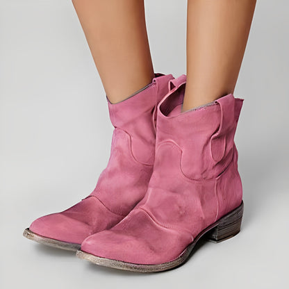 Margaret - Bottines décontractées en cuir pour femmes