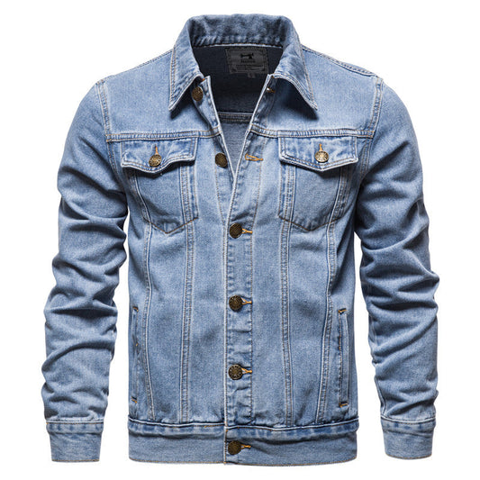 Jameson - Veste Trucker Homme en Jean Traditionnel