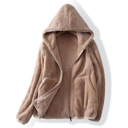 Gabriella - Warm and padded fleece jacket for women