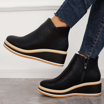 Danielle – Bottes Plateformes Stylées