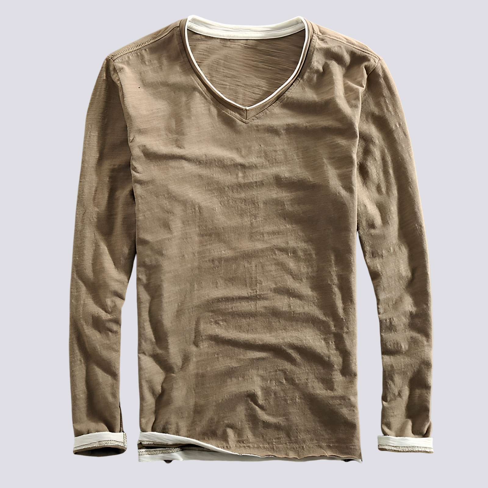 Jack - Chemise élégante à manches longues avec effet vieilli