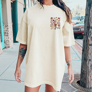 Thea - T-shirt élégant avec design floral
