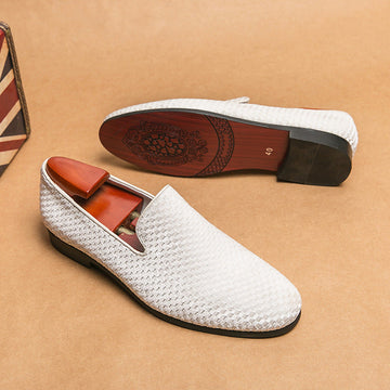 Leonard - Mocassin élégant en daim pour hommes