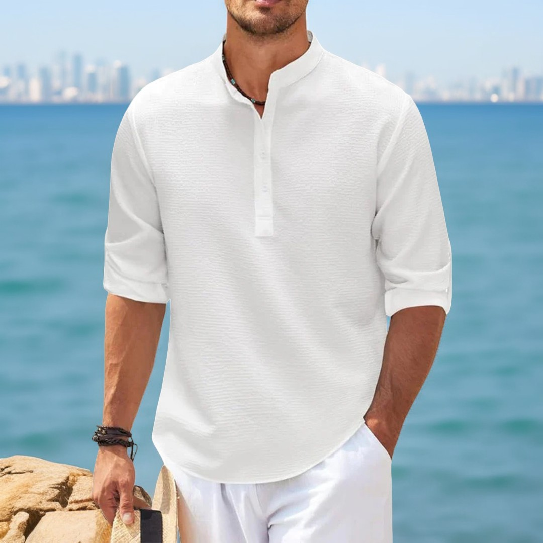Recmar - Chemise d'été élégante pour homme