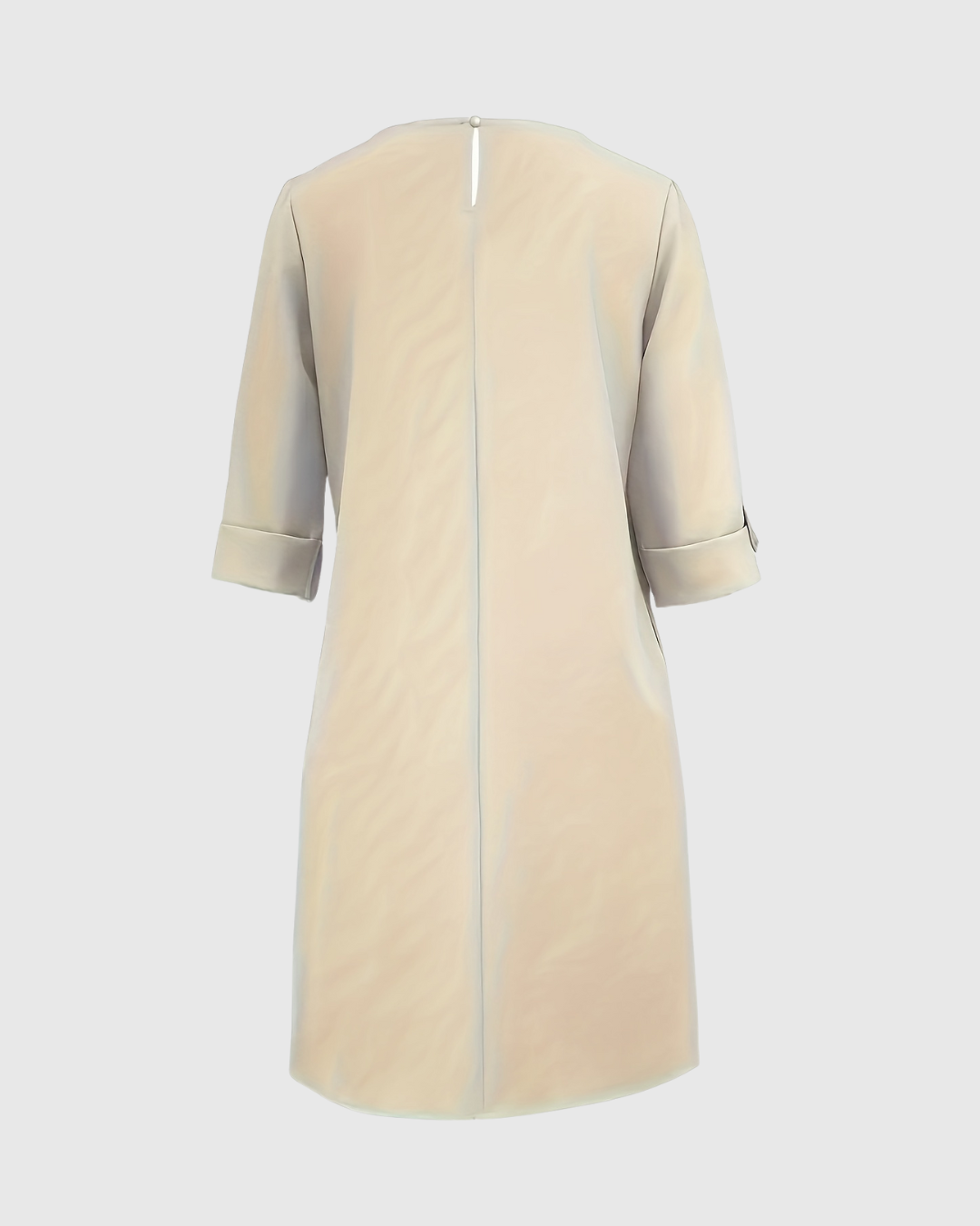 Laure – Soft Dress with Straight Cut and Timeless Style