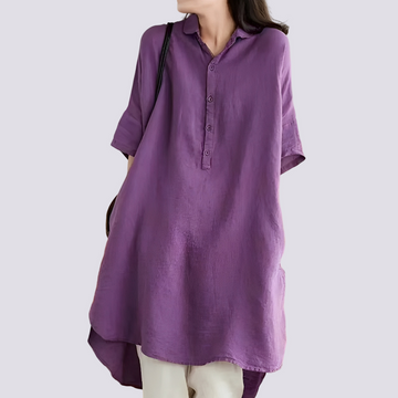 Deborah - Robe-chemise ample et décontractée pour femmes