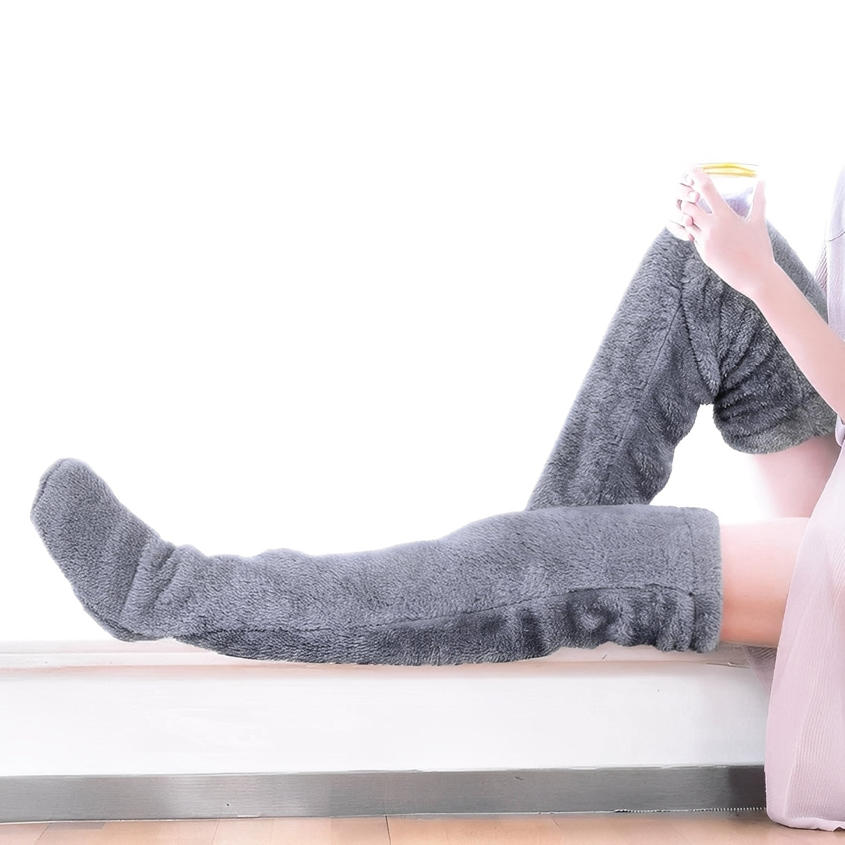 Hayden - Chaussettes chaudes et épaisses pour femmes pour la nuit