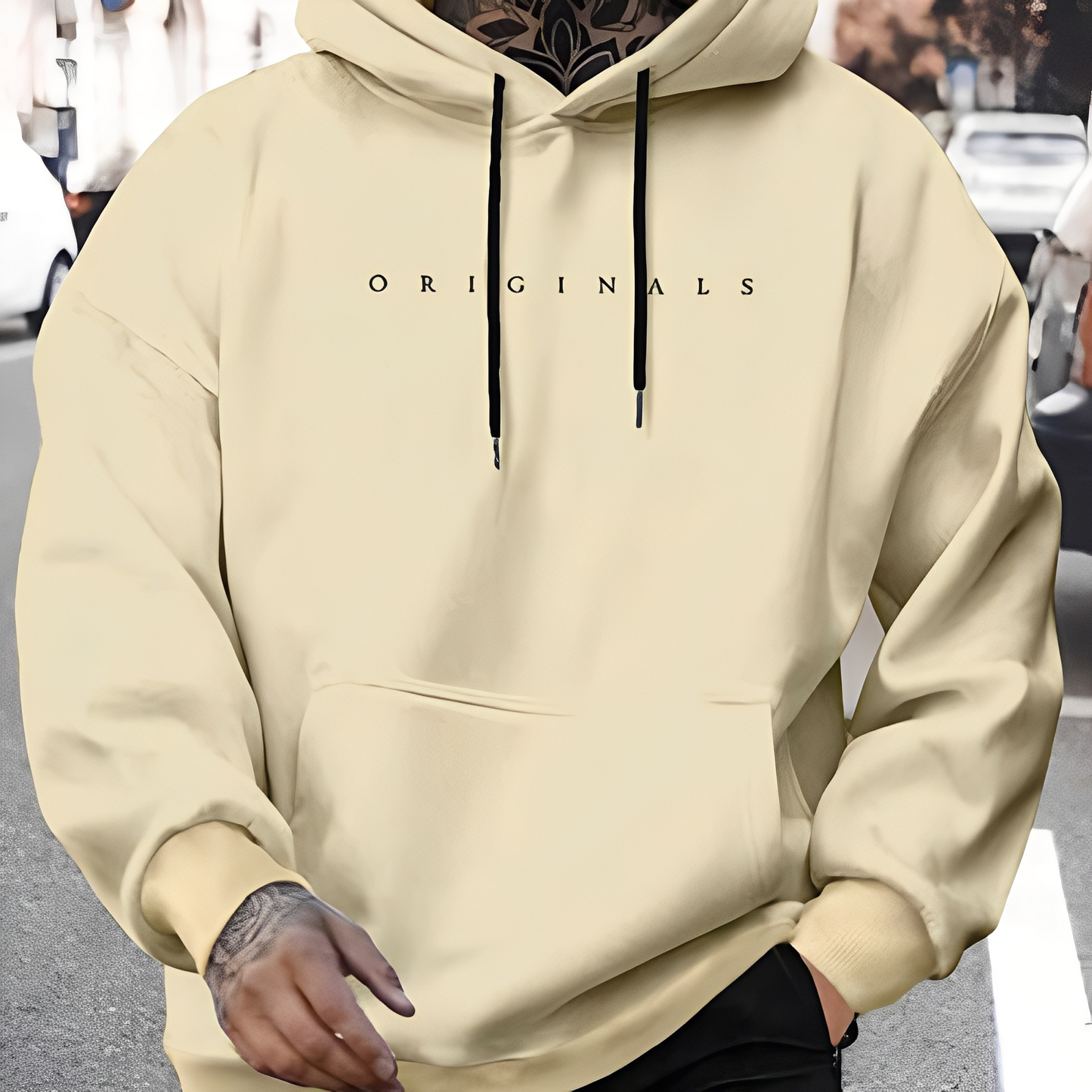 Jepson - Hoodie Chic Oversize pour Hommes