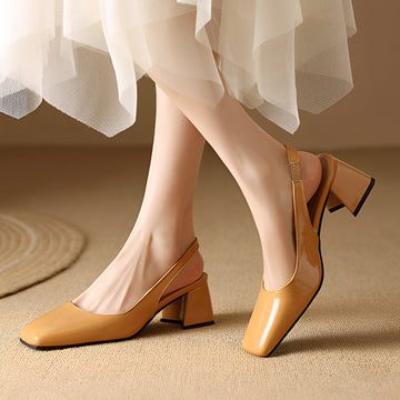 Kristen - Élégants talons carrés