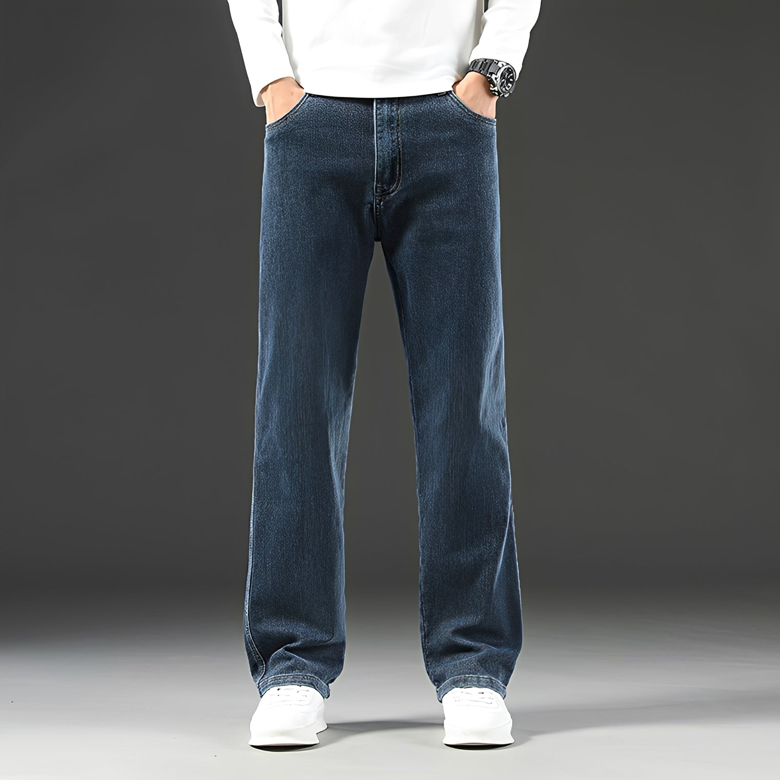 Louie - Pantalon extensible à l'allure décontractée